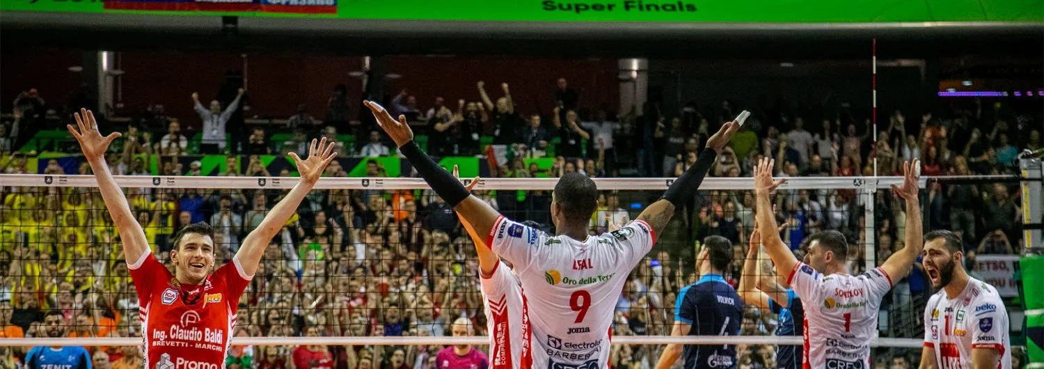 THE CEV CHAMPIONS LEAGUE VOLLEY TITLE IS BACK IN ITALY!