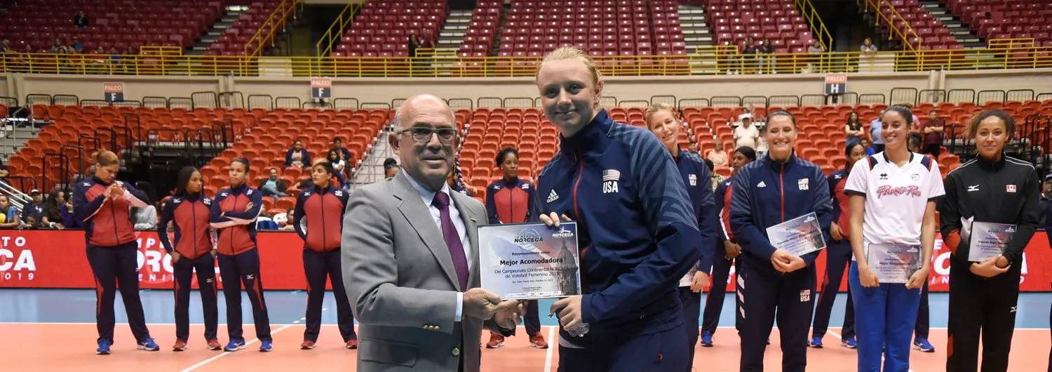 JORDYN POULTER IS THE BEST SETTER AT NORCECA WOMEN'S CONTINENTAL CHAMPIONSHIP