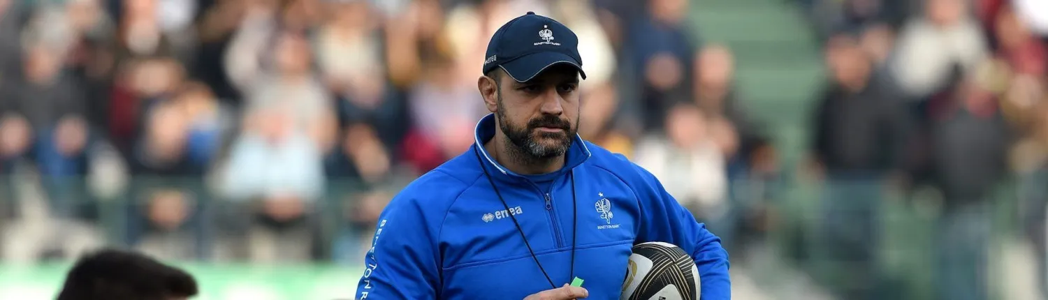 MARCO BORTOLAMI IS THE NEW HEAD COACH OF BENETTON RUGBY